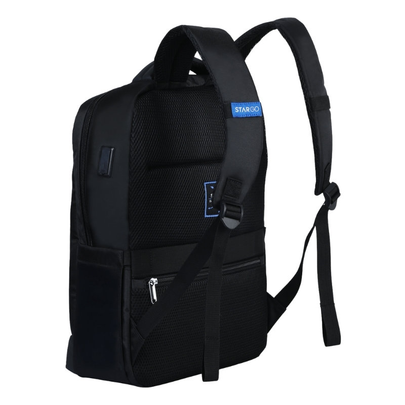 Balo laptop 15.6 inch STARGO Avion tích hợp cổng sạc USB, đai gài vali, vải trượt nước cao cấp - BH Dài Hạn
