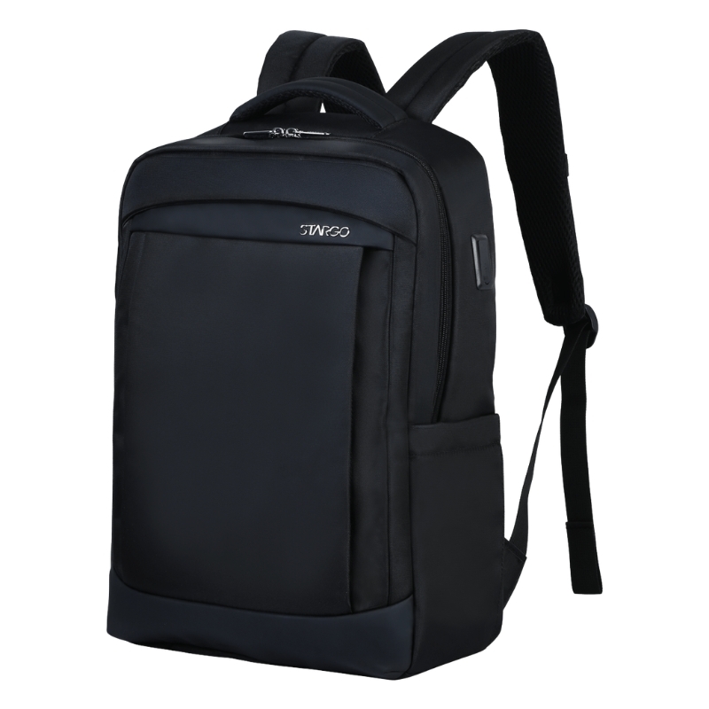 Balo laptop 15.6 inch STARGO Avion tích hợp cổng sạc USB, đai gài vali, vải trượt nước cao cấp - BH Dài Hạn
