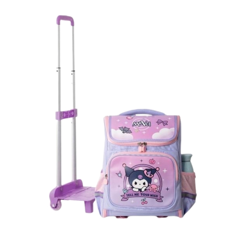 Balo cần kéo MR VUI 1013 cho bé trai bé gái học sinh Tiểu học lớp 3 4 5 - Tháo rời 2 in 1, chống thấm nước