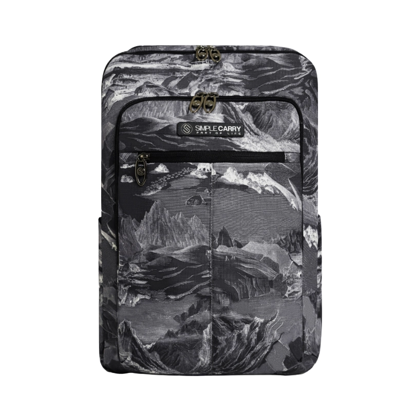 Balo Laptop 17.3 inch SimpleCarry K6 vải Polyester chống thấm nước, chống bám bụi