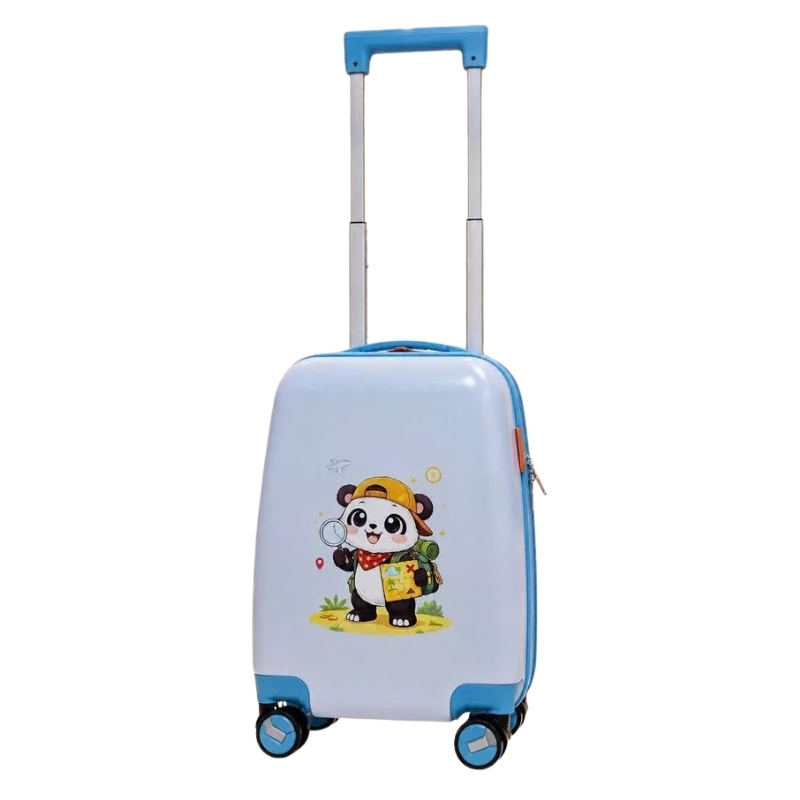 Vali kéo nhựa trẻ em HÙNG PHÁT PIKA 876 - Đáng yêu, khoang chứa rộng, bánh xe xoay 360 độ, an toàn, bền bỉ