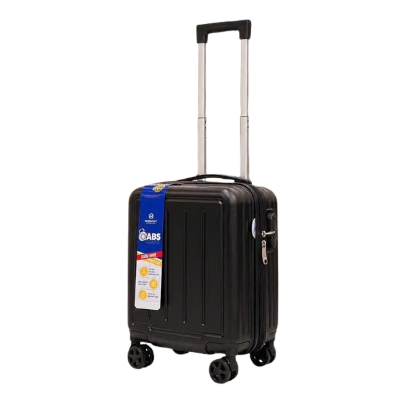 Vali kéo nhựa size xách tay cabin 16 inch HÙNG PHÁT UZO 240 / 222 có khay để ly, nhỏ gọn, thanh lịch, pastel