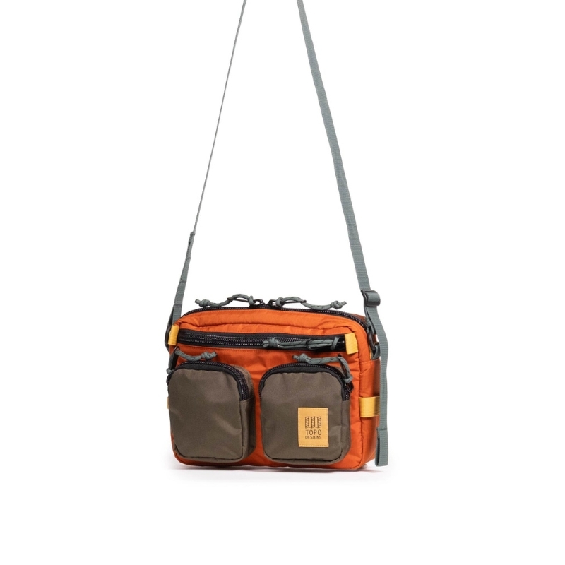 Túi đeo chéo TOPO DESIGNS Block Bag 3.5L - Siêu nhẹ chỉ 28g, nhiều ngăn, vải tái chế, túi EDC - 84033685