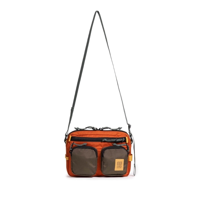 Túi đeo chéo TOPO DESIGNS Block Bag 3.5L - Siêu nhẹ chỉ 28g, nhiều ngăn, vải tái chế, túi EDC - 84033685