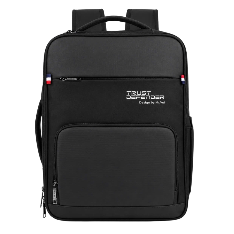 Cặp đa năng MR VUI 455 laptop 14.6 inch - Balo / Túi đeo công sở, học sinh, 2in1, chống thấm, chống sốc