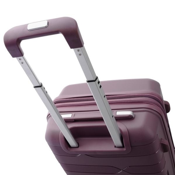Vali Kéo Nhựa PP MR VUI 211 Xách Tay 20 Inch Gọn Nhẹ, Thời Trang