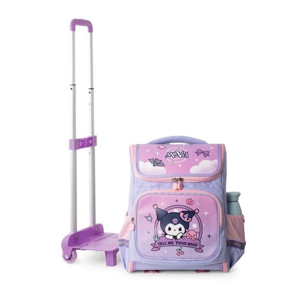 Balo cần kéo MR VUI 1013 cho bé trai bé gái học sinh Tiểu học lớp 3 4 5 - Tháo rời 2 in 1, chống thấm nước