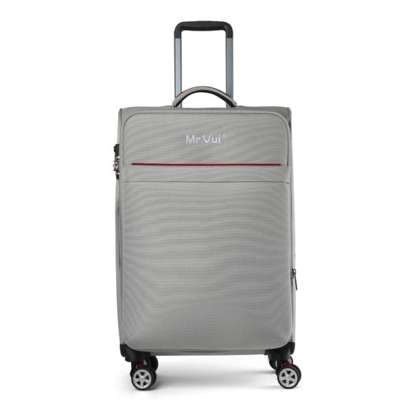 Vali du lịch vải MR VUI 207 size lớn ký gửi 28 inch - Nới rộng, có nametag