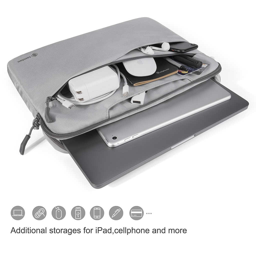 Túi Xách Laptop / Đeo Vai Chống Sốc TOMTOC Messenger Bags For Macbook 13 inch / 14 inch A45-C01
