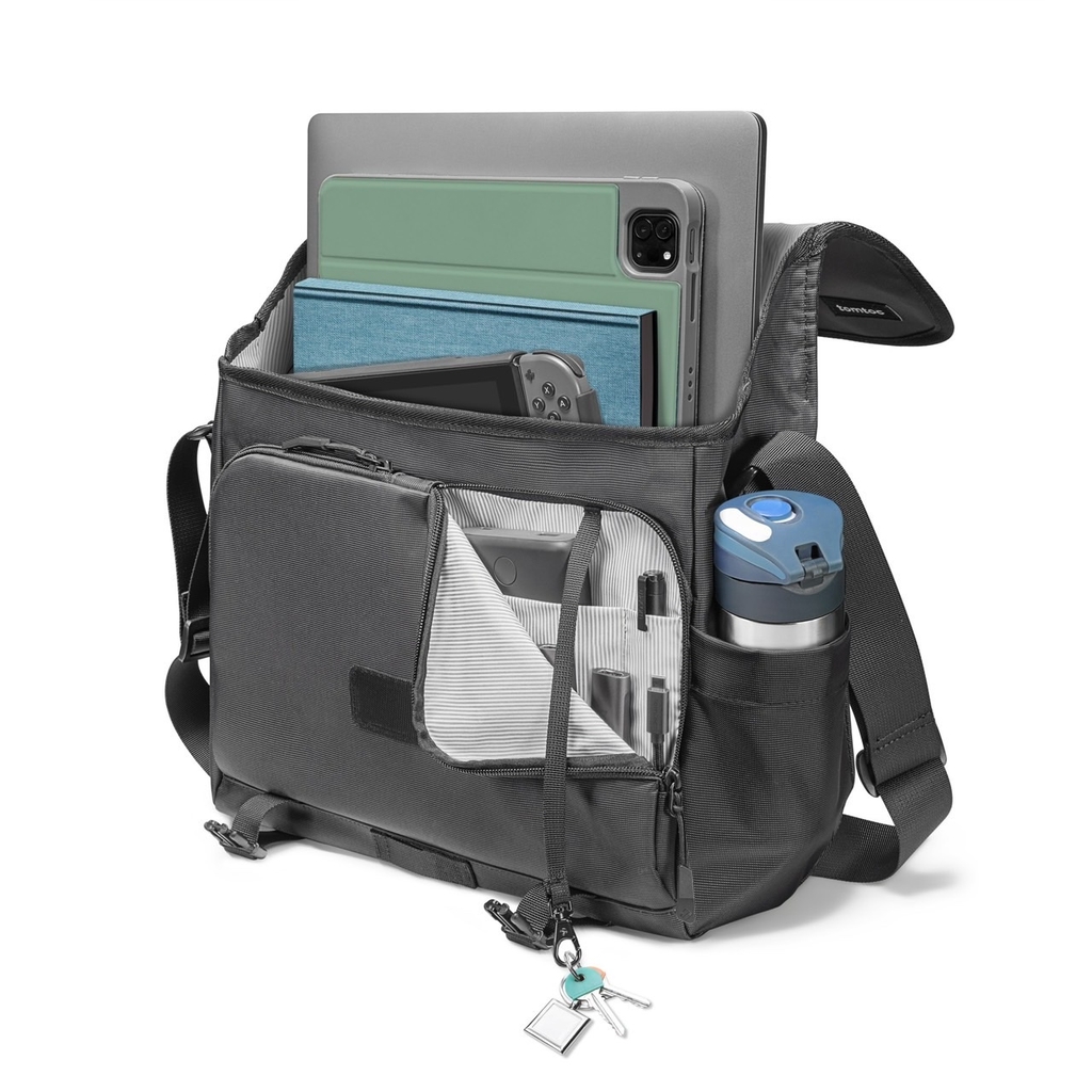 Túi Đeo Chéo Đeo Vai TOMTOC Cross Body Messenger Multi-Function Waterproof 13 14 inch Ultrabook A47-C01D