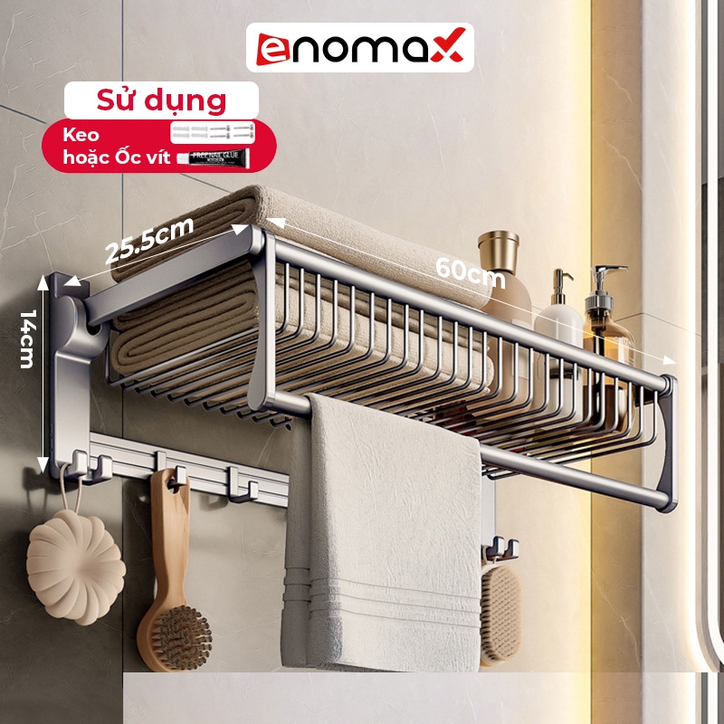 0139 / Giỏ treo khăn gấp gọn S1 - 60CM