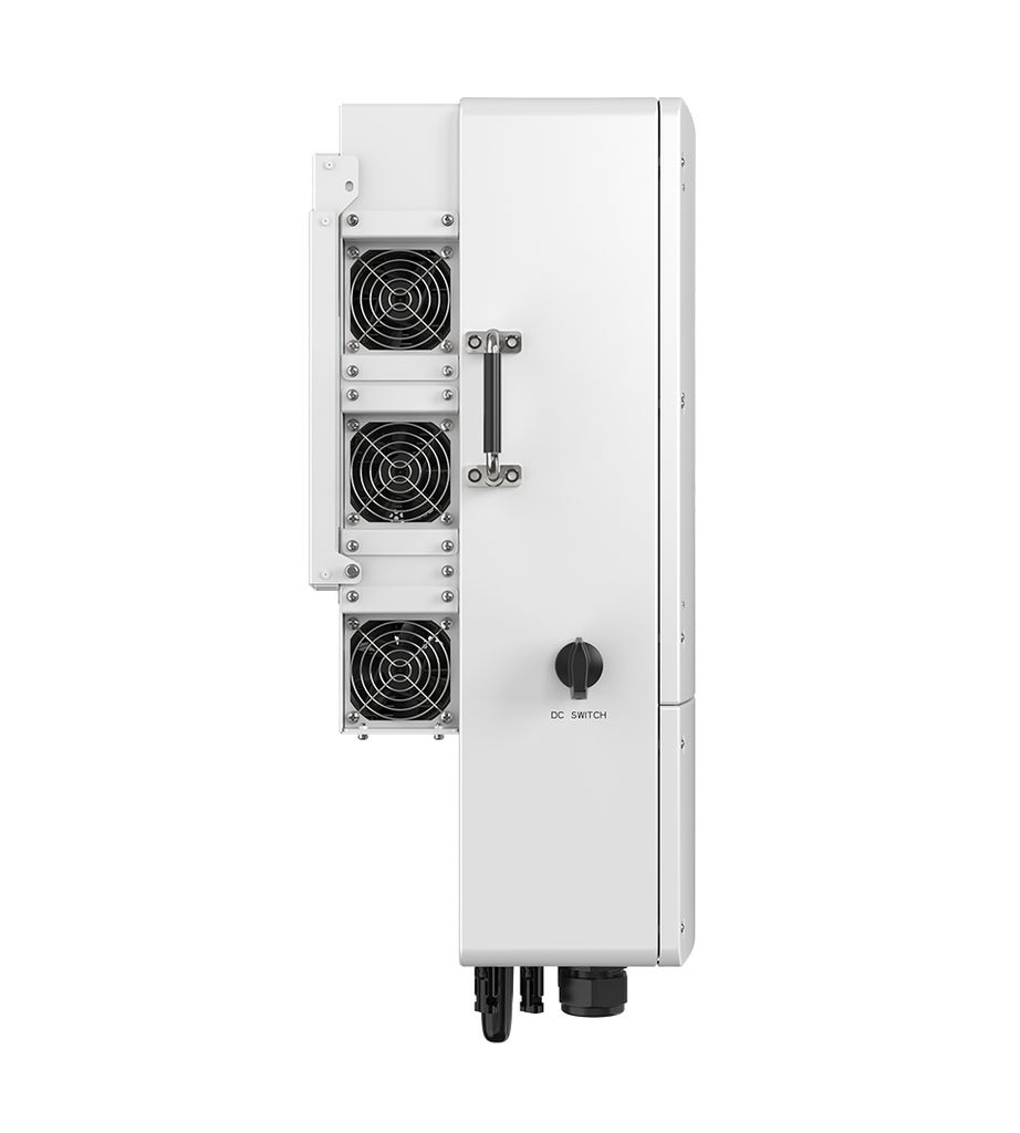 Biến tần Inverter (nghịch lưu) dùng trong hệ thống điện mặt trời, Công suất 8KW, 3 pha, hiệu Solis (màn hình LCD) Model: S6-EH3P8K02-NV-YD-L