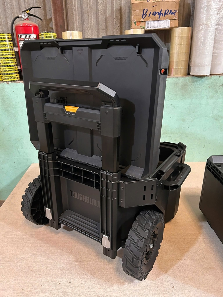 BỘ THÙNG ĐỒ NGHỀ 3 TẦNG TOUGHBUILT STACKTECH® TB-B1S3-B-70R-BEA ITC xây dựng