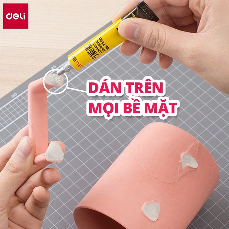 Keo siêu dính đa năng Deli 20ml, 7ml