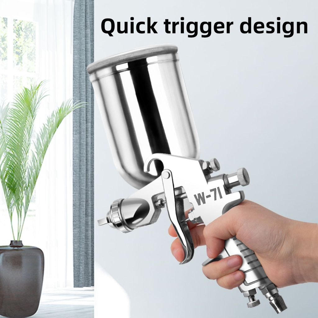 Súng phun sơn cầm Tay 400cc EDL-QPQ-W71G