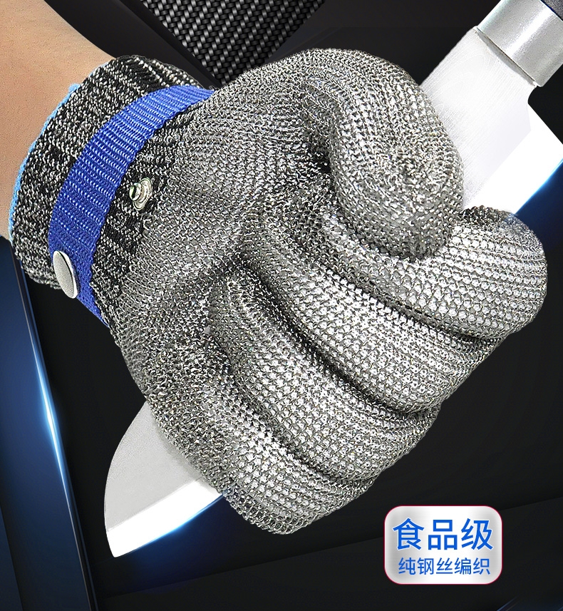 Găng tay Ams chống cắt 2 lớp cấp A9 thép 1706 316L