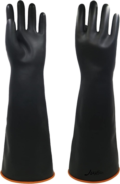 Găng tay chống hóa chất axit kiềm A5392 dài 45cm
