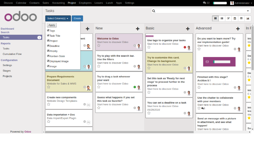 Phần mềm quản lý CRM Odoo 6 triệu/năm