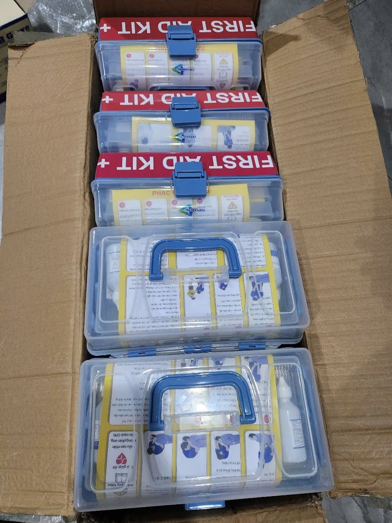 Bộ dụng cụ cấp cứu cầm tay