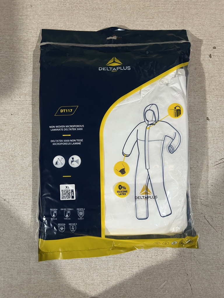Quần áo chống hóa chất Deltaplus