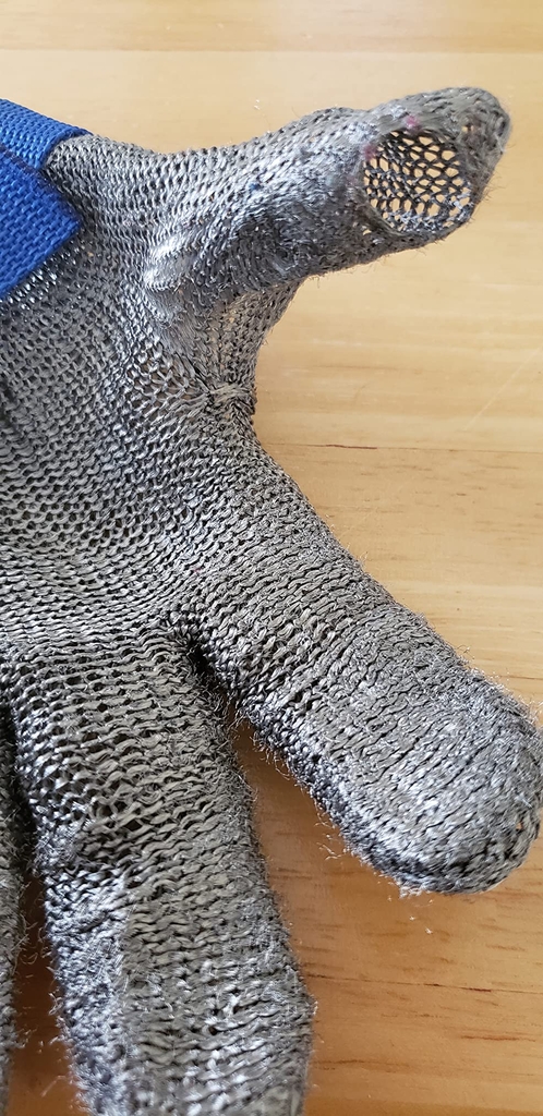 AMS 1706 316L Stainless Steel Cut Resistant Work Gloves level A9