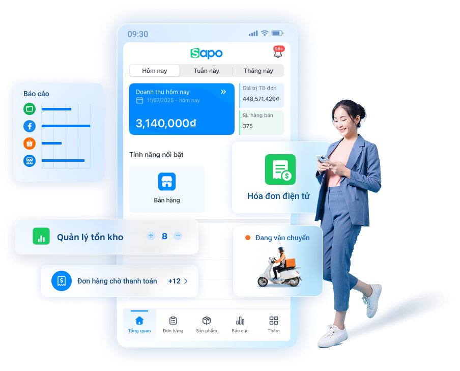 Thiết kế website bán hàng Sapo 6 triệu/năm
