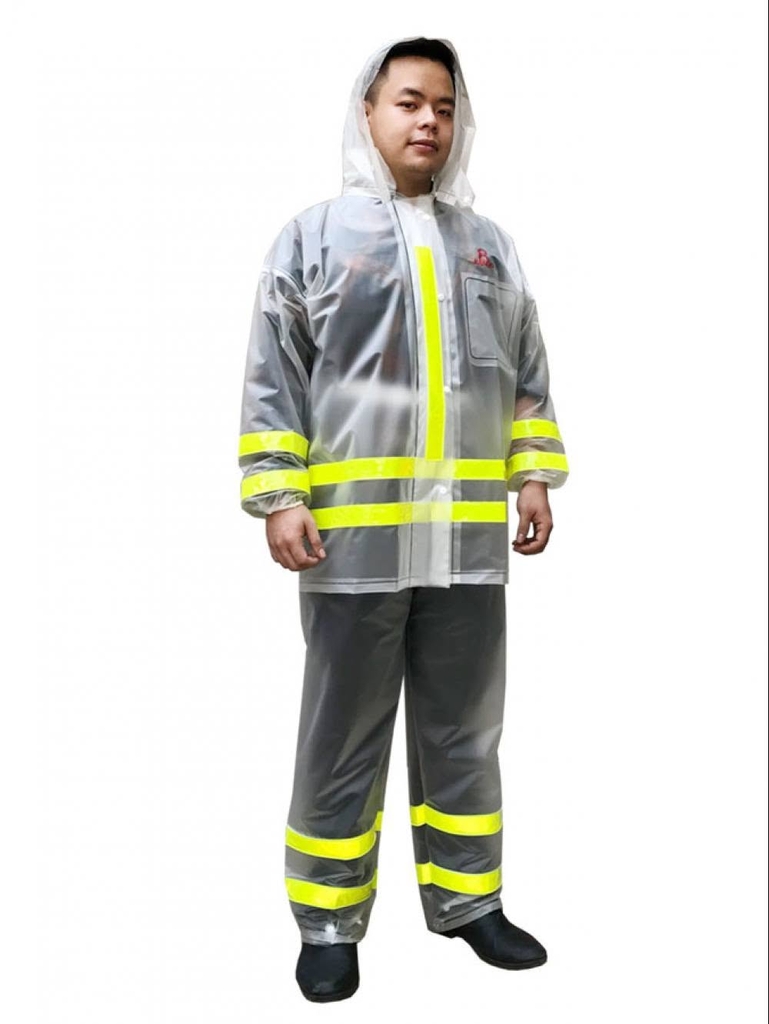 Bộ quần áo mưa chống thấm dạng quần và áo
