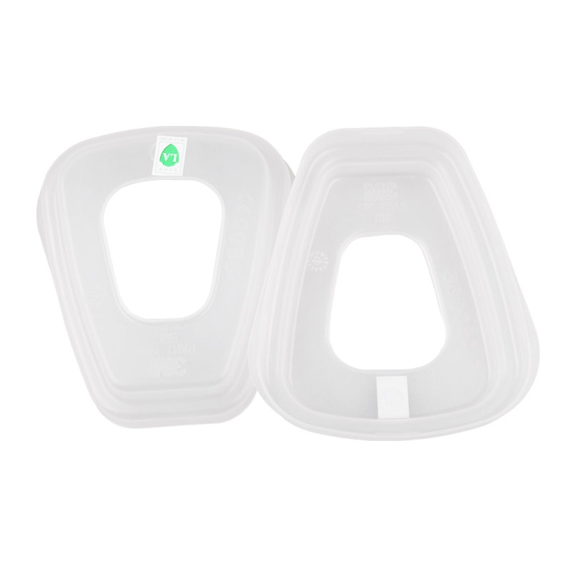 Nắp che tấm lọc của mặt nạ phòng độc, mã A8502 (Thương hiệu: AMS, Phụ kiện nắp hộp lọc mặt nạ hai phin lọc)