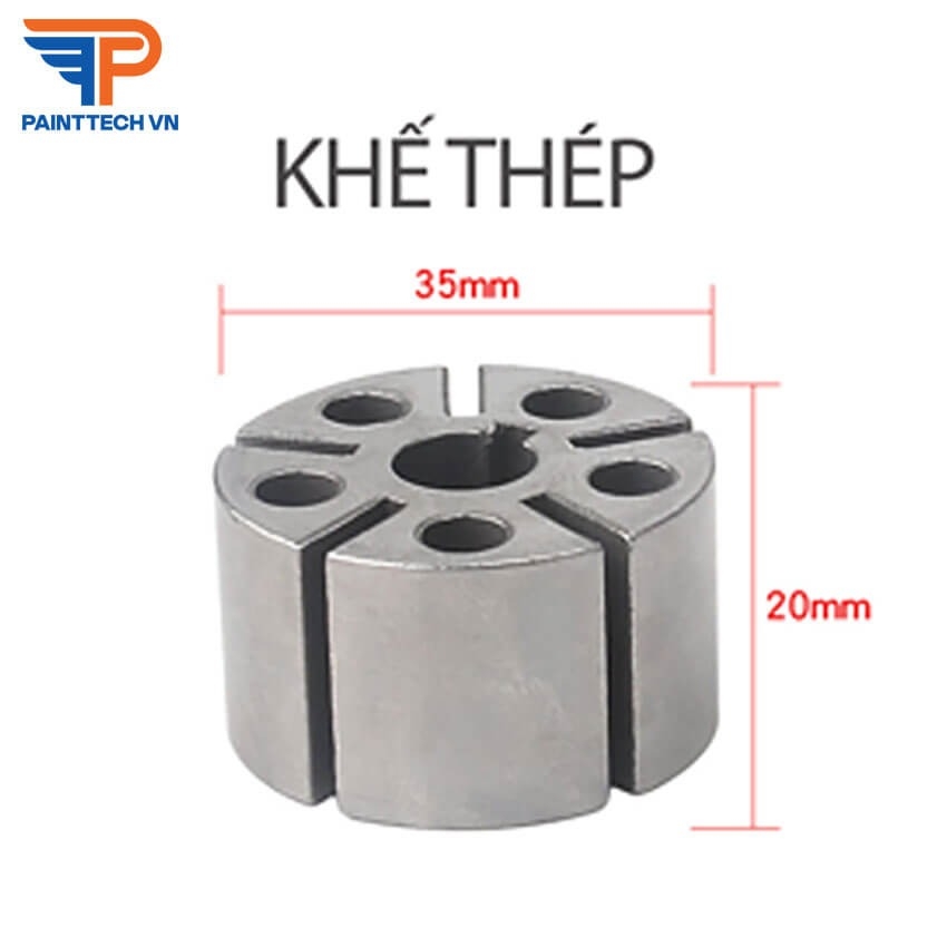 Máy Chà Nhám Hơi Khế thép - Đế 5