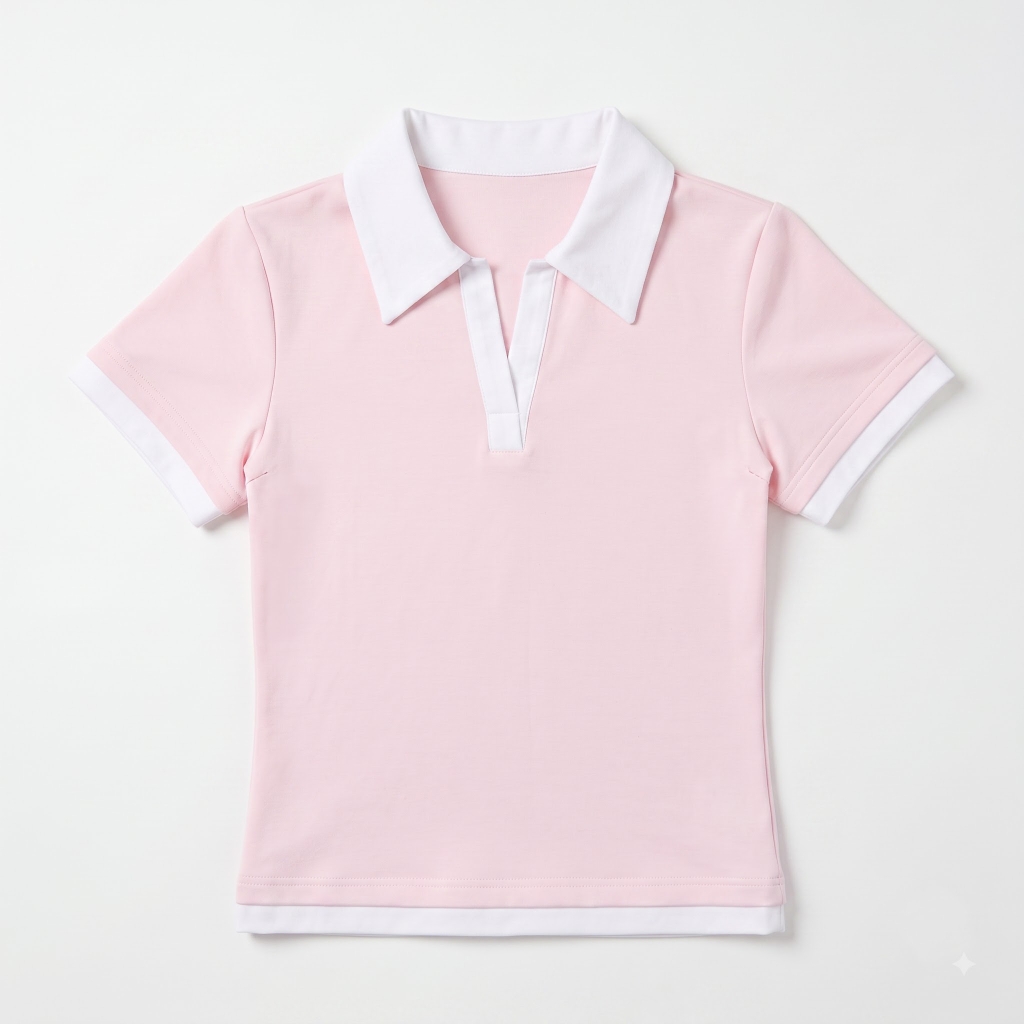 Áo polo nữ cotton lạnh AT02