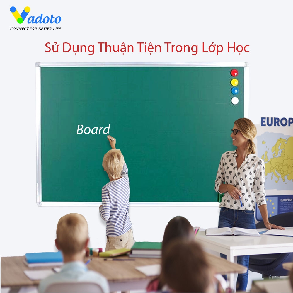 Bảng từ xanh chất lượng cho trung tâm dạy thêm