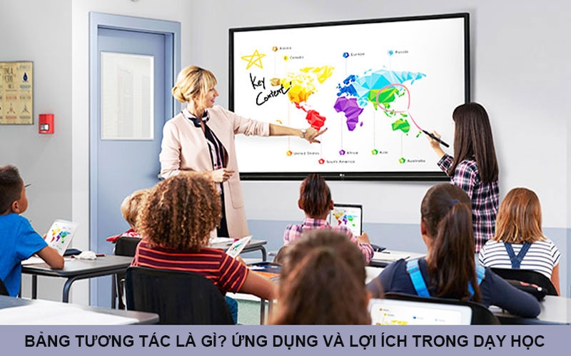 Bảng tốt cung cấp màn hình tương tác thông minh chất lượng