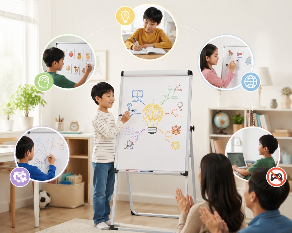 Bảng flipchart hỗ trợ giảng dạy và học tập