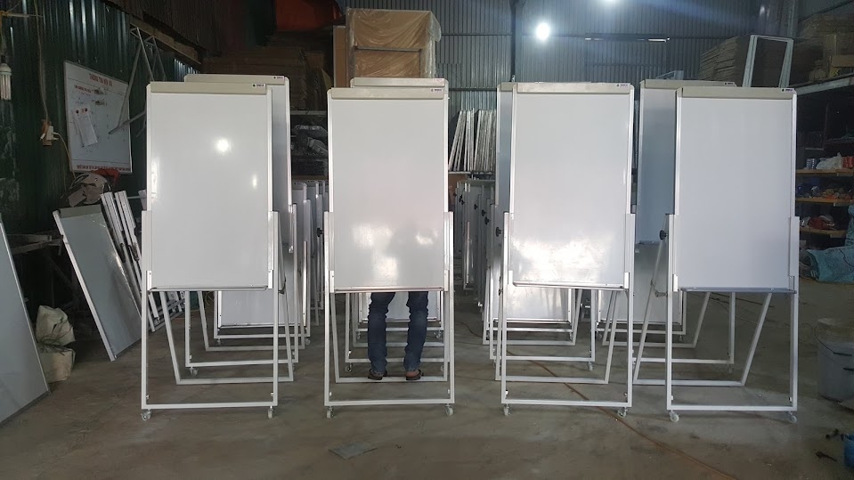 Lắp bảng Flipchart gọn gàng, tiện dụng