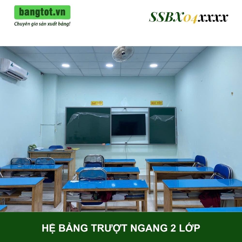 Sản phẩm bảng trượt ngang được doanh nghiệp sản xuất trực