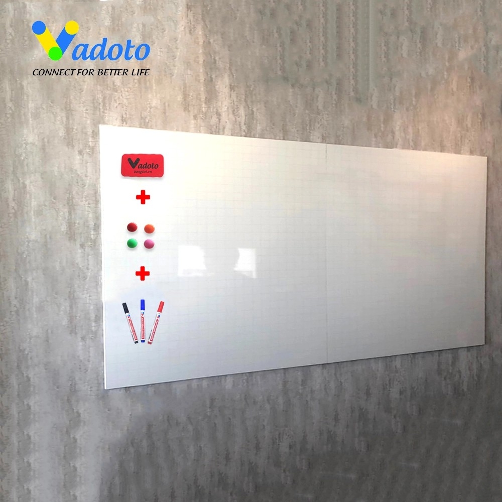 Bảng từ trắng dán tường cho văn phòng