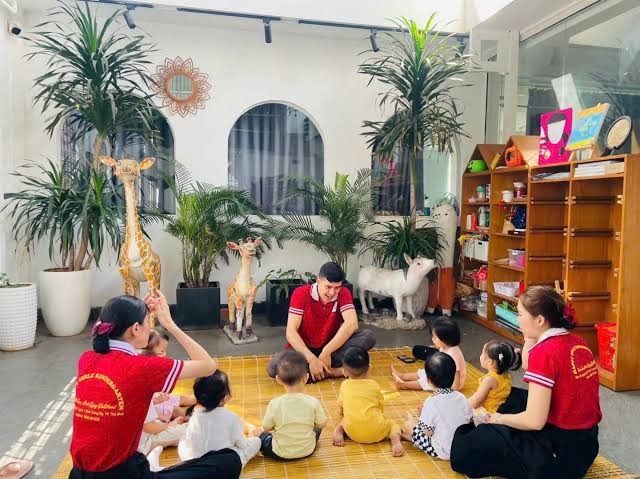 Cơ sở vật chất trường mầm non Happy Smile