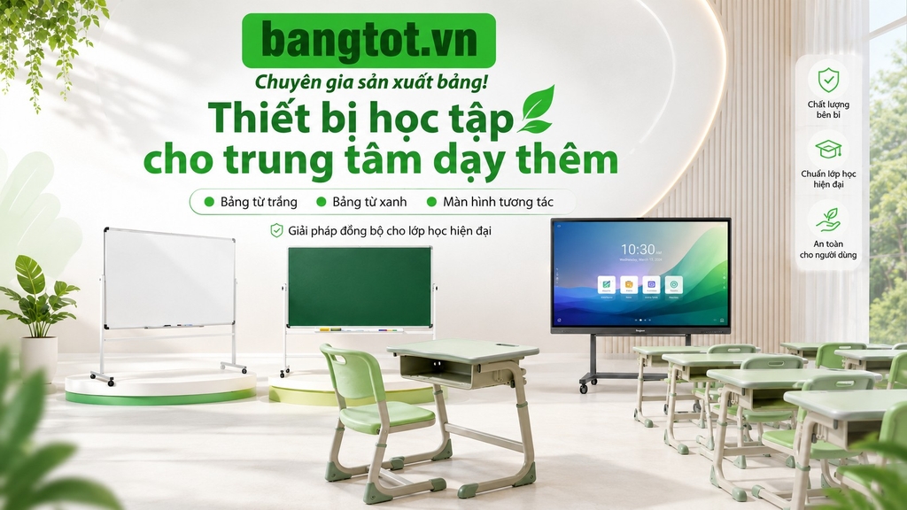 Đơn vị cung cấp thiết bị dạy học uy tín cho trung tâm dạy thêm