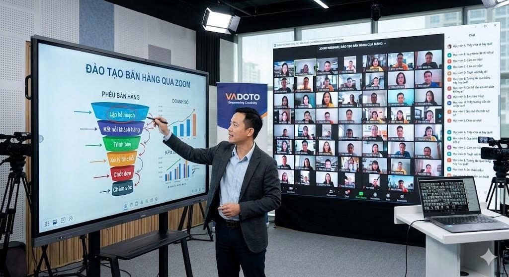 Màn hình tương tác thông minh phục vụ công tác hội họp