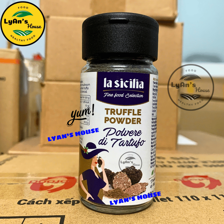 Bột Nấm Cục Truffle La Sicilia 50g - Gia Vị Truffle Cho Mì Ý, Beefsteak & Nhà Hàng