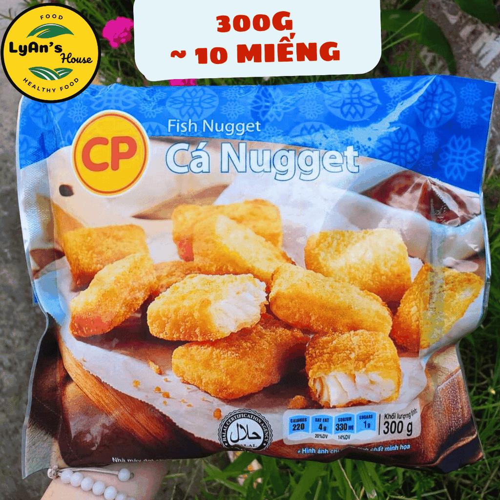 Cá Nugget Tẩm Bột CP 300g - Fish Nugget Ăn Vặt