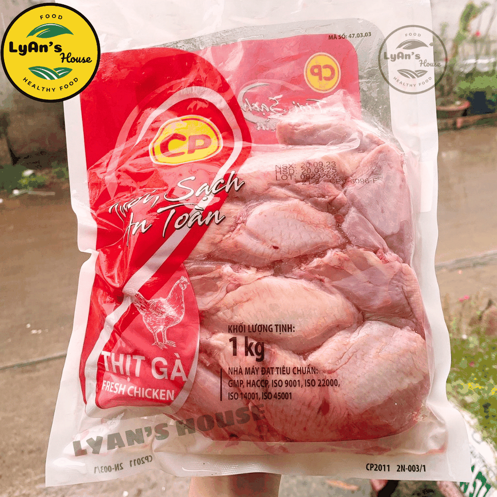 Cánh Giữa Gà CP Loại 2 - Wingette Mid Wing 1kg Cho Quán Ăn