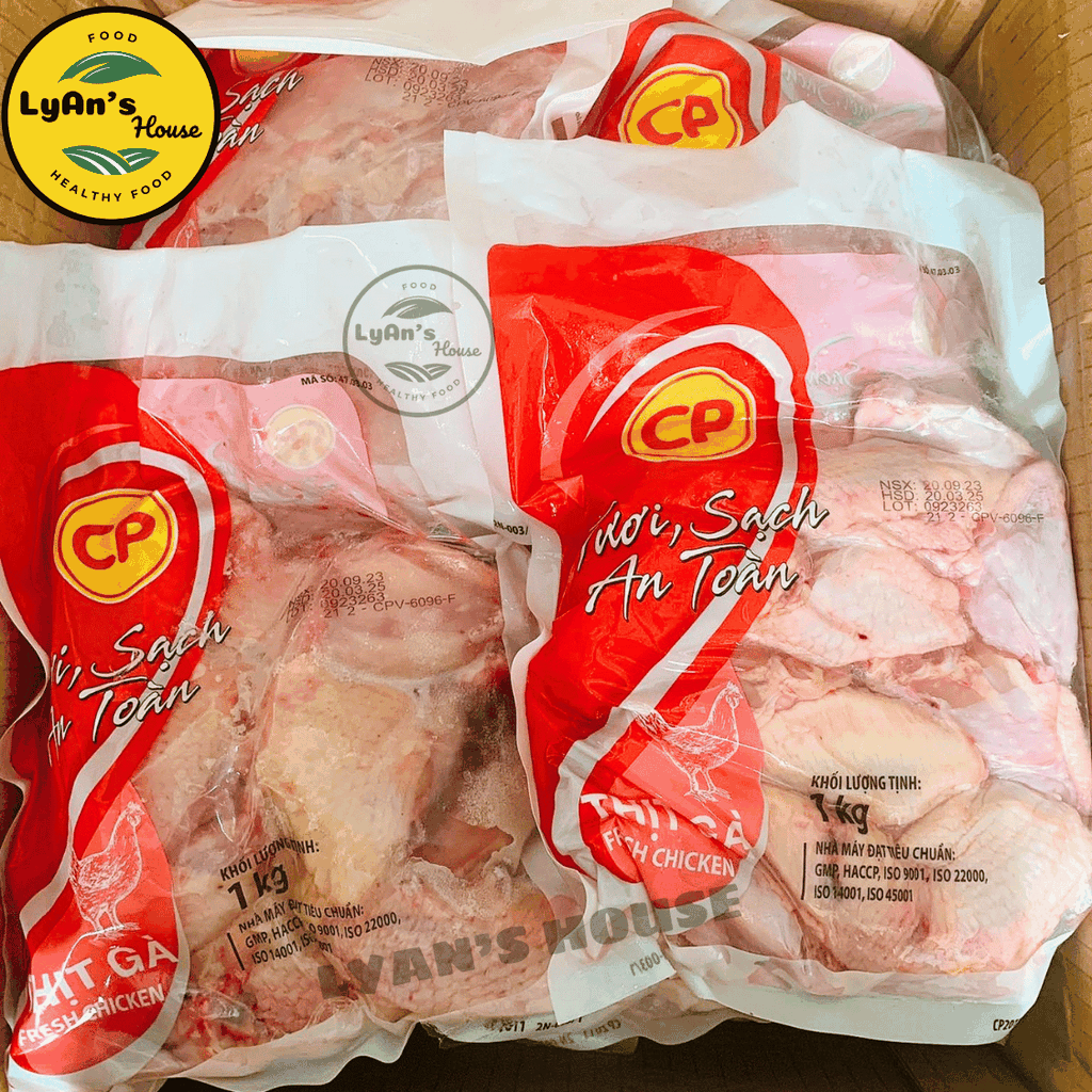 Cánh Giữa Gà CP Loại 2 - Wingette Mid Wing 1kg Cho Quán Ăn