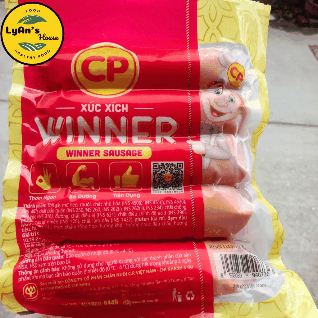 Xúc Xích Winner CP 500g (10 Cây) - Sausage