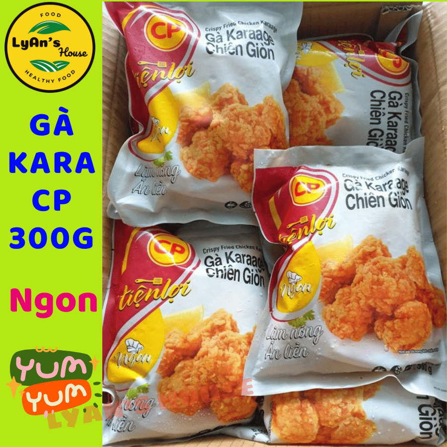 Gà Karaage CP 300g | Gà Viên Chiên Giòn Phong Cách Nhật – Giá Sỉ Cho Quán Ăn