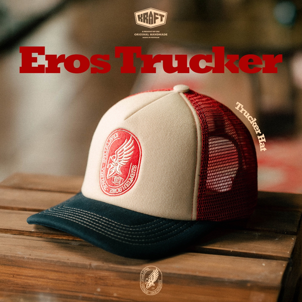 Nón kết Kraft - Trucker Hat V3d