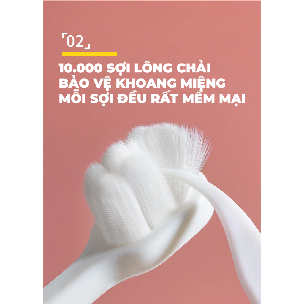 Bàn chải sư tử dễ thương màu xanh dương (1 chiếc)
