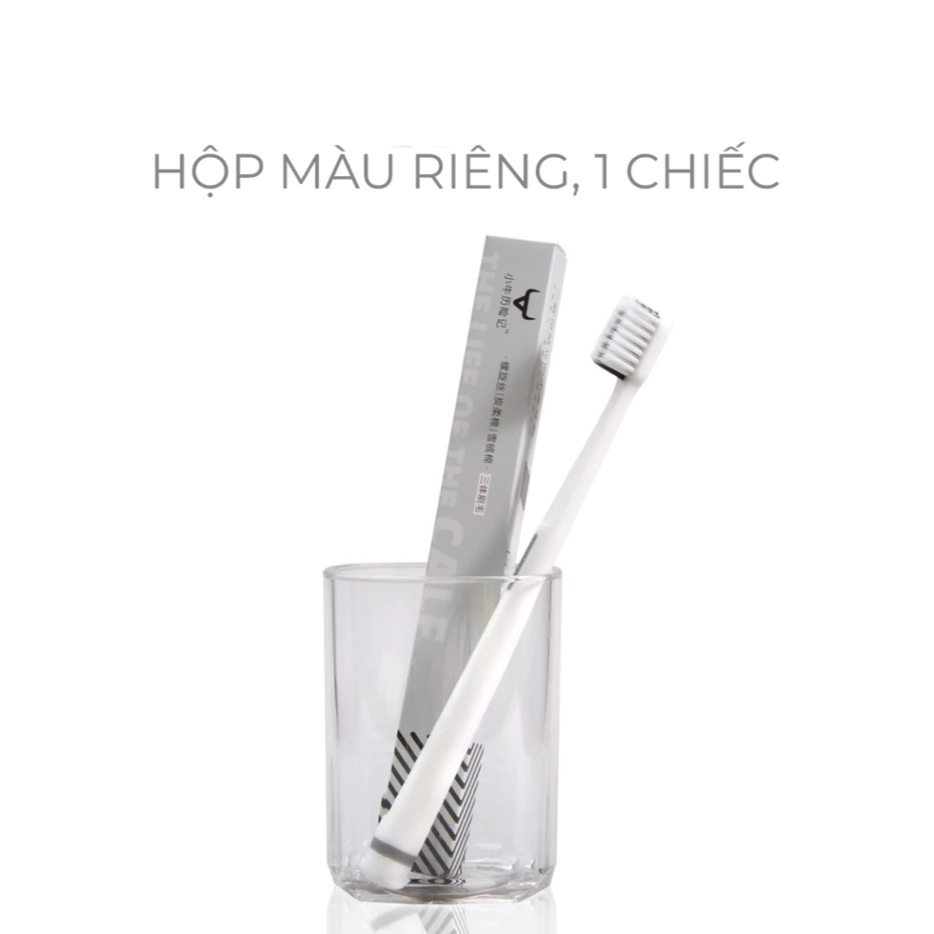 Bàn chải đánh răng đầu nhỏ(Màu ngẫu nhiên)