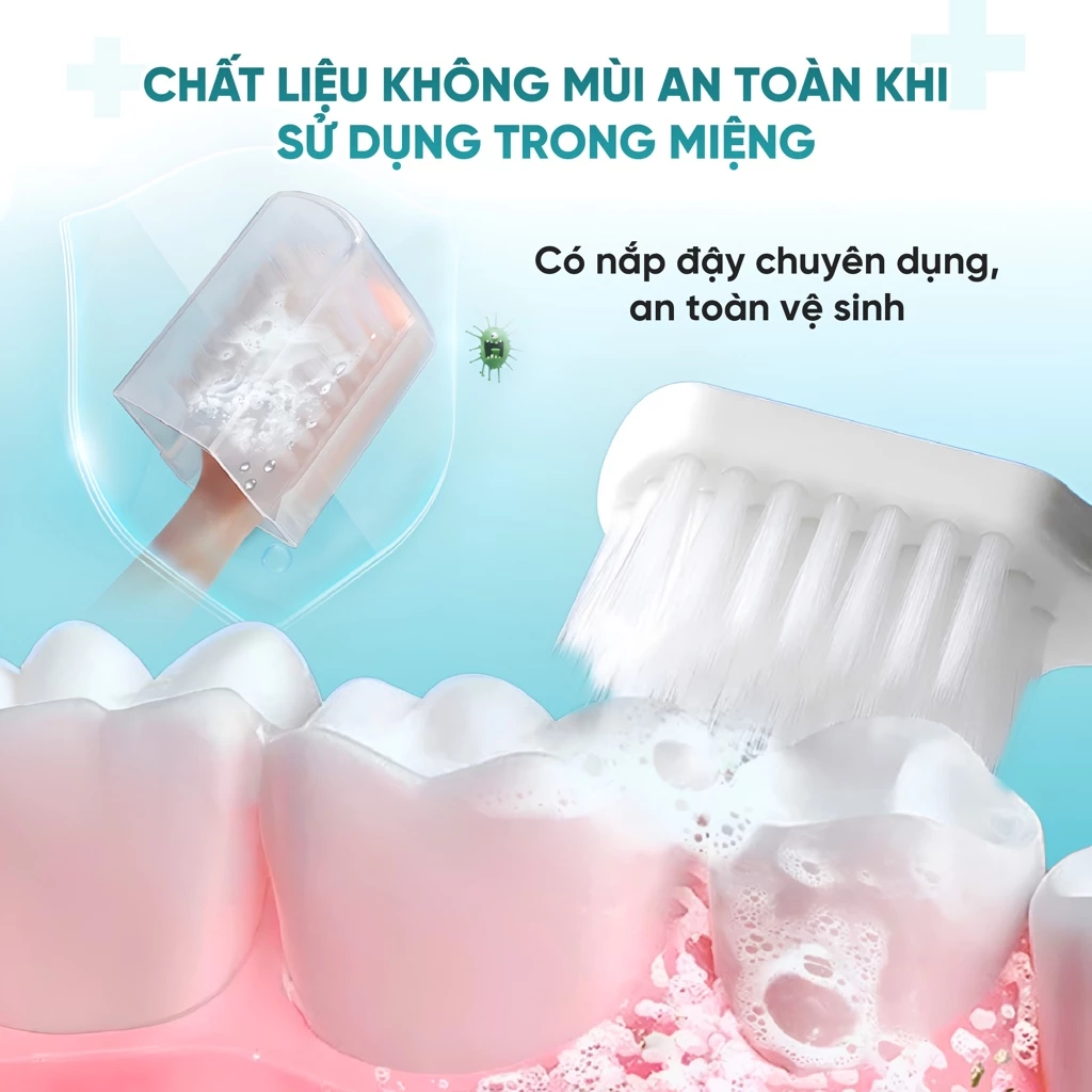 Hộp 8 màu Morandi bàn chải trơn góc cạnh