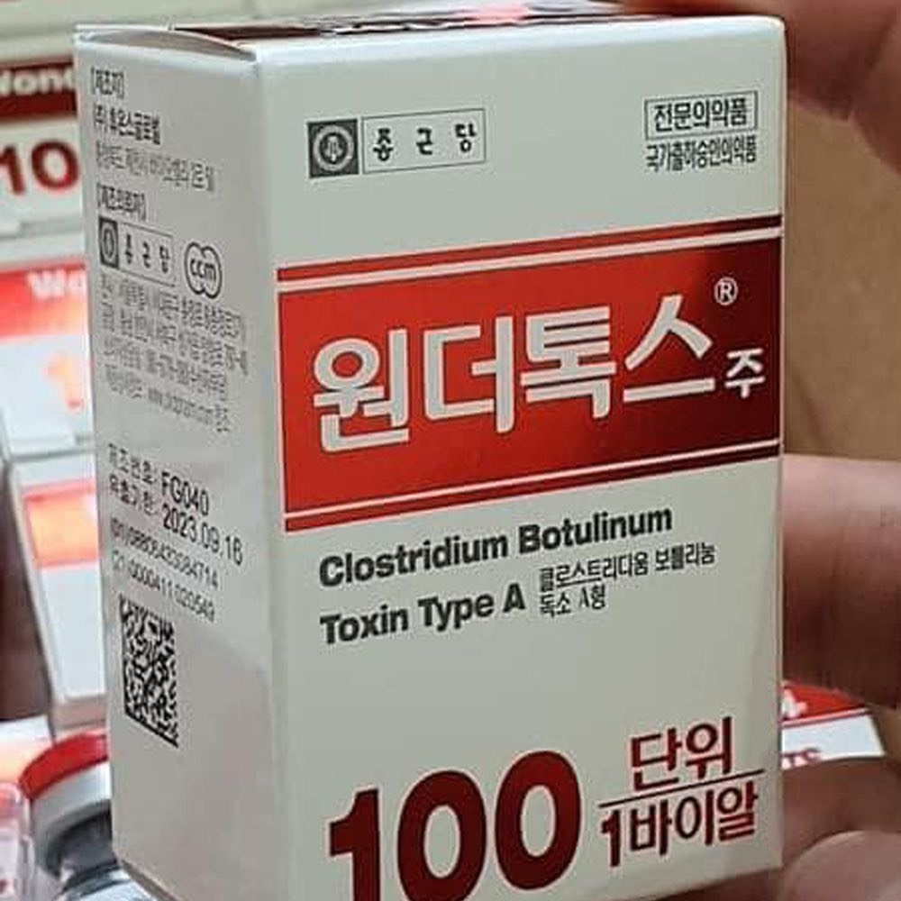 BOTOX WONDERTOX 100 UNIT HÀN QUỐC - TIÊM XÓA NHĂN THON GỌN HÀM BẮP TAY CHÂN